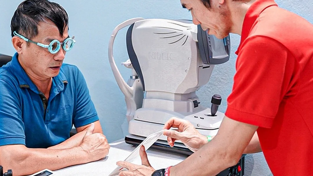 phiếu đo mắt và cách đọc thông số bảng đo cận thị
