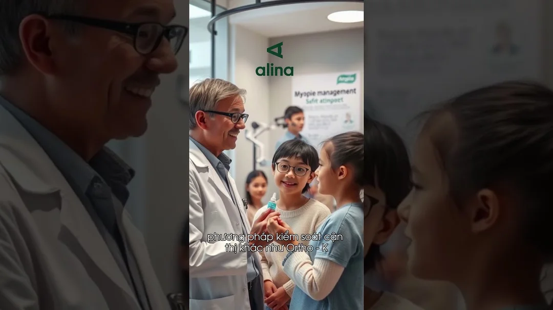 Bác sĩ tư vấn Atropine nồng độ thấp trong kiểm soát cận thị ở trẻ em