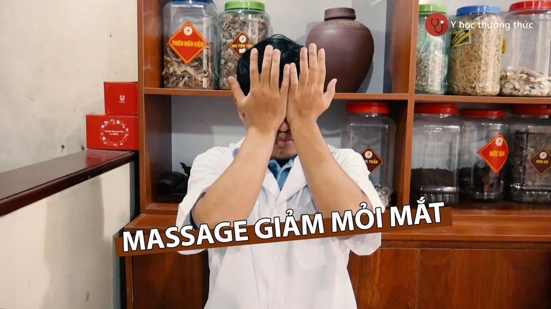 Bài tập mắt giúp giảm mỏi và chảy nước mắt