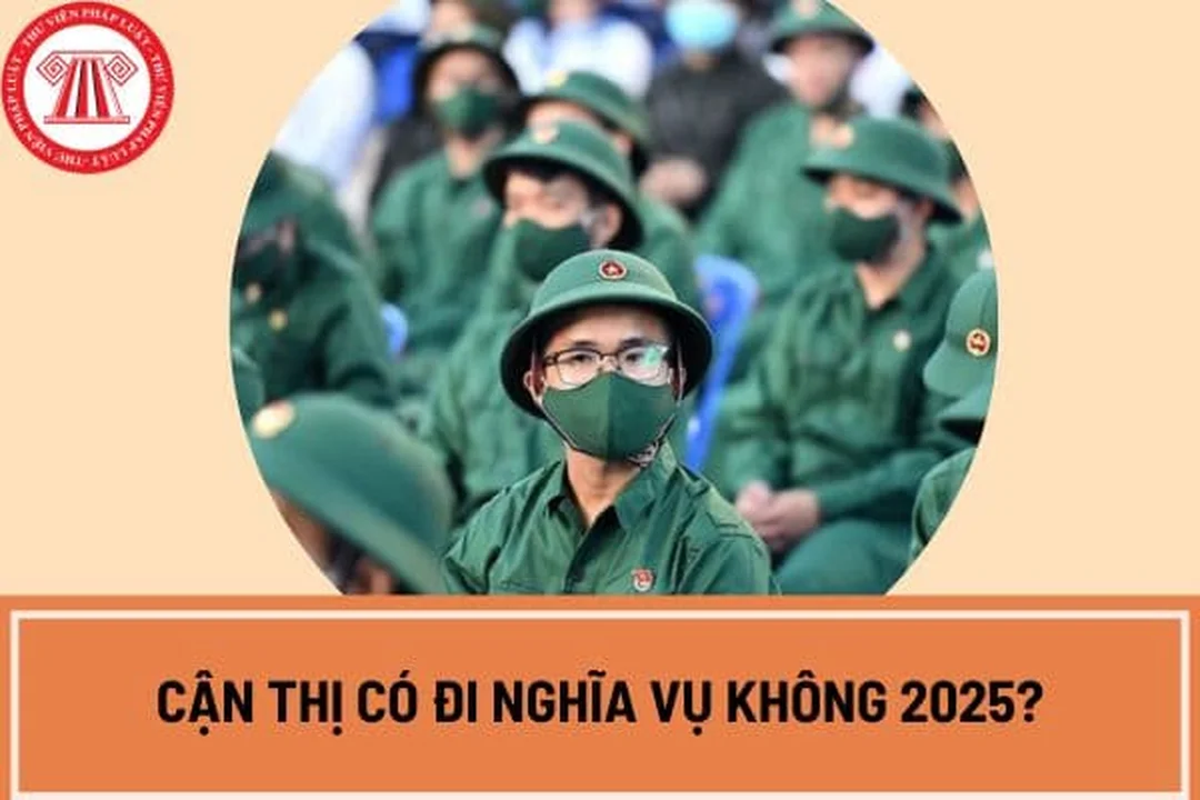 bị cận thị có phải đi nghĩa vụ quân sự khi cận dưới 1,5 diop