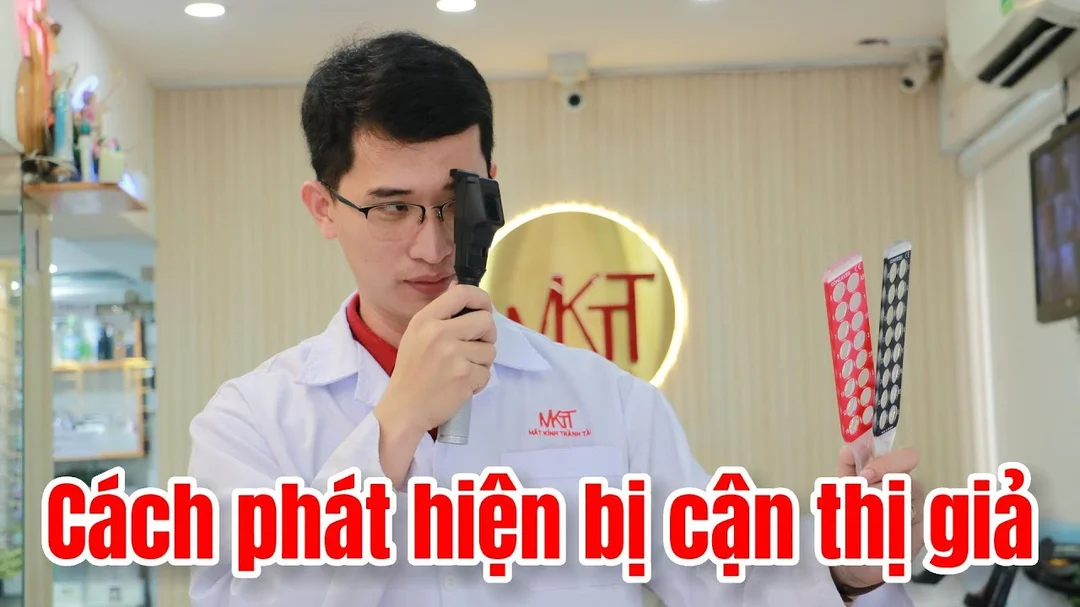 cách giả cận thị cần khám chuyên khoa mắt khi nhìn mờ kéo dài