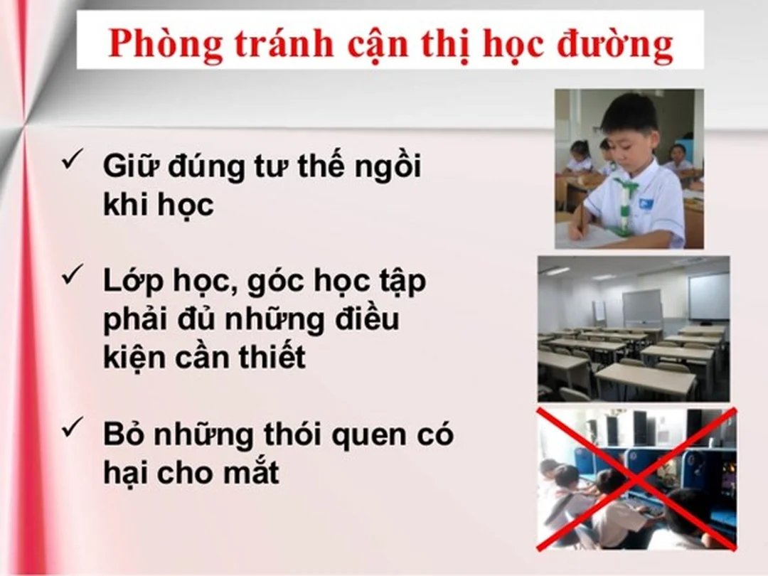 Khám mắt định kỳ trong cách phòng tránh cận thị Khám mắt định kỳ trong cách phòng tránh cận thị