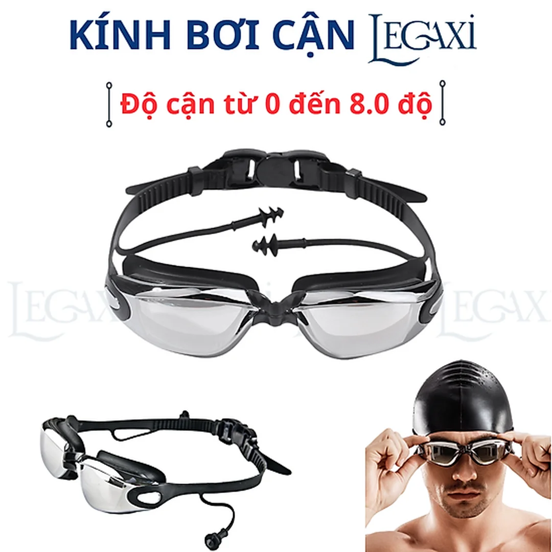 kính bơi cho người cận thị cần bảo quản trong hộp sau khi bơi