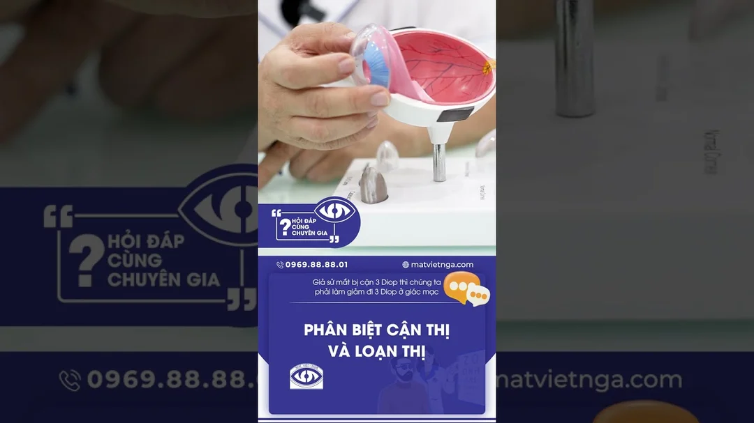 Video phân biệt cận thị và loạn thị